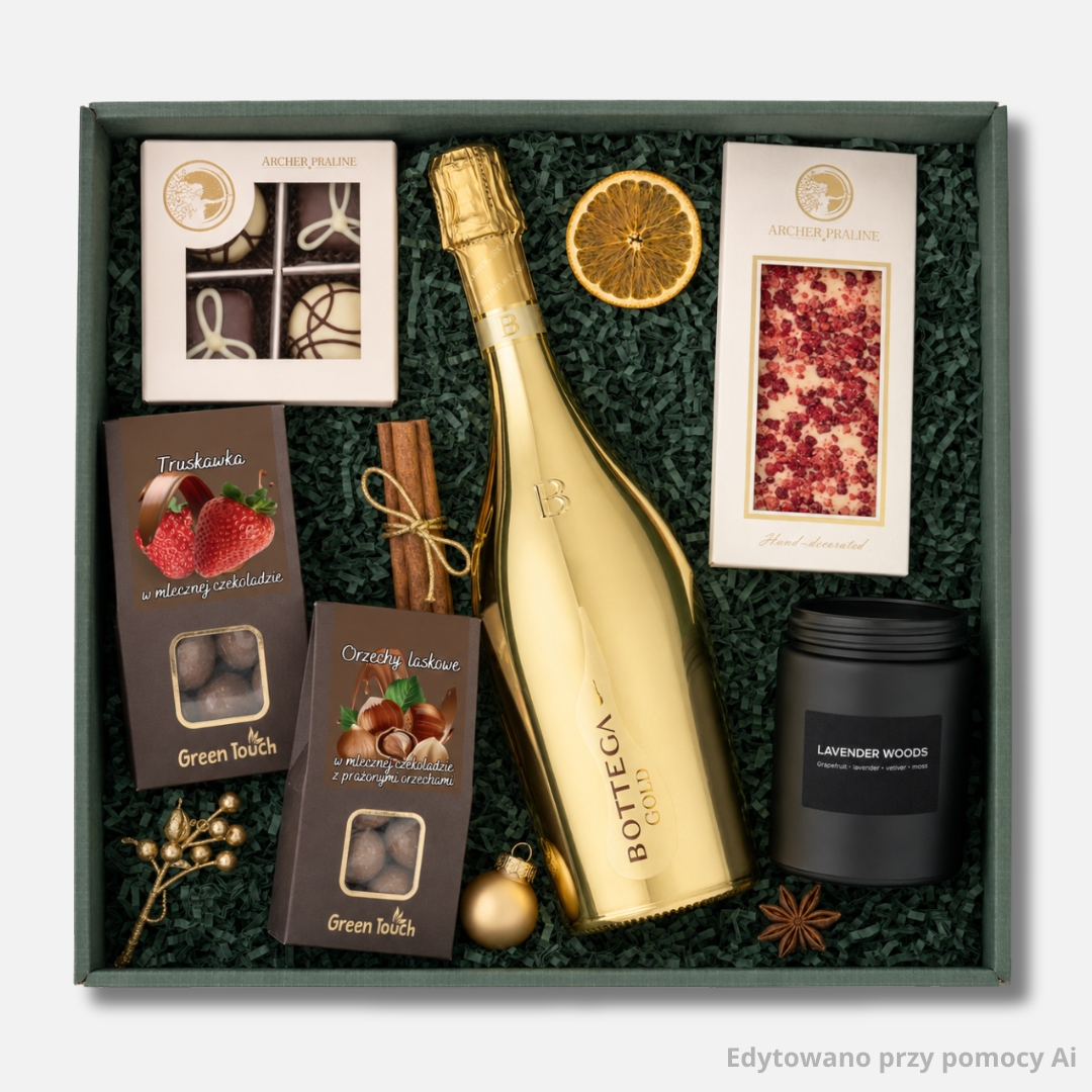 Zestaw prezentowy dla firm VERDE Premium z Bottega Gold 2